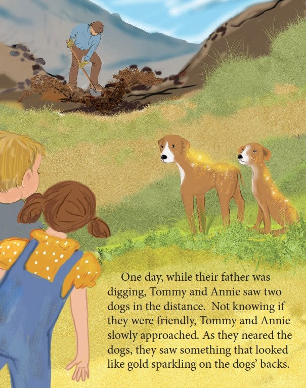 Children's Book "The Legend of the Gold Speckled Dogs"